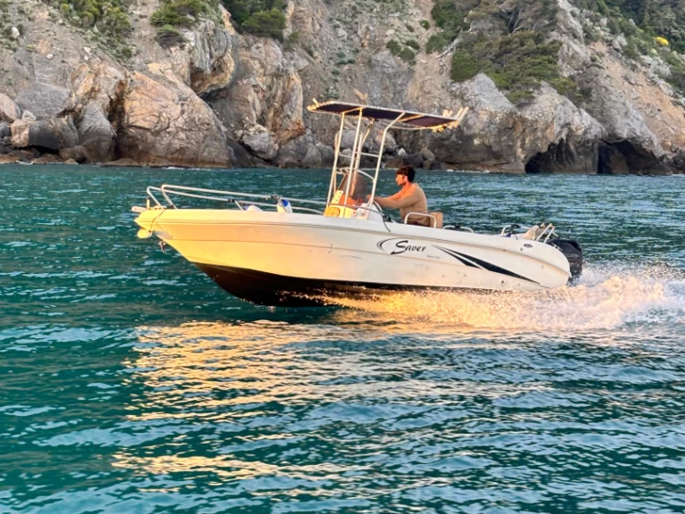 Saver 550 Open charter bareboat or skippered in  Bocca di Magra