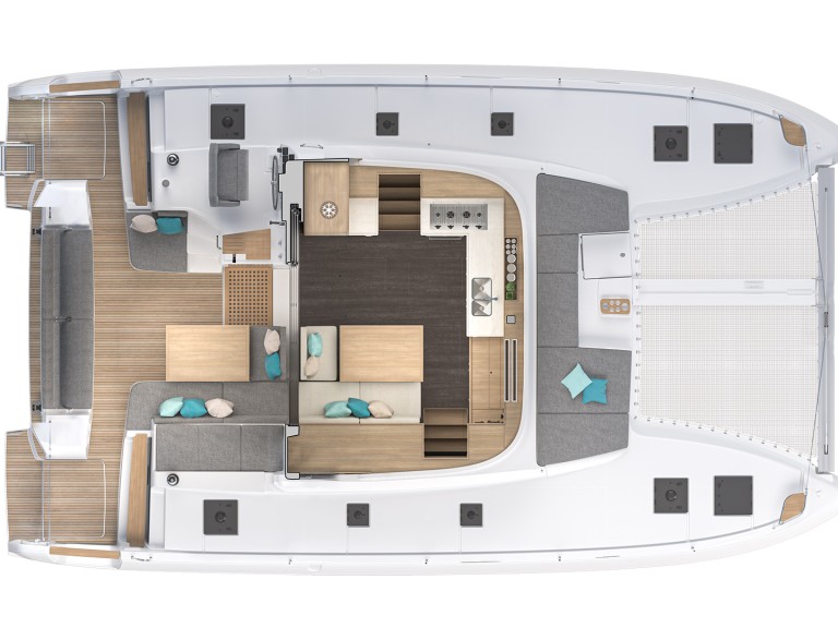 Hire Catamaran with or without skipper Lagoon Sant Antoni de Portmany