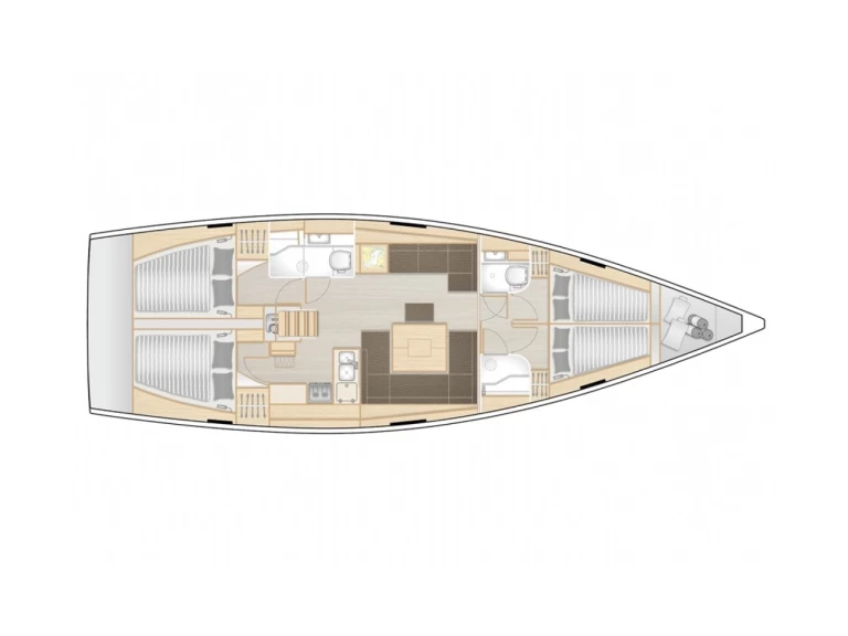 Yacht hire Kos cheap Hanse 458