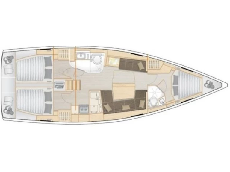 Hire Sailboat Hanse with a boat licence