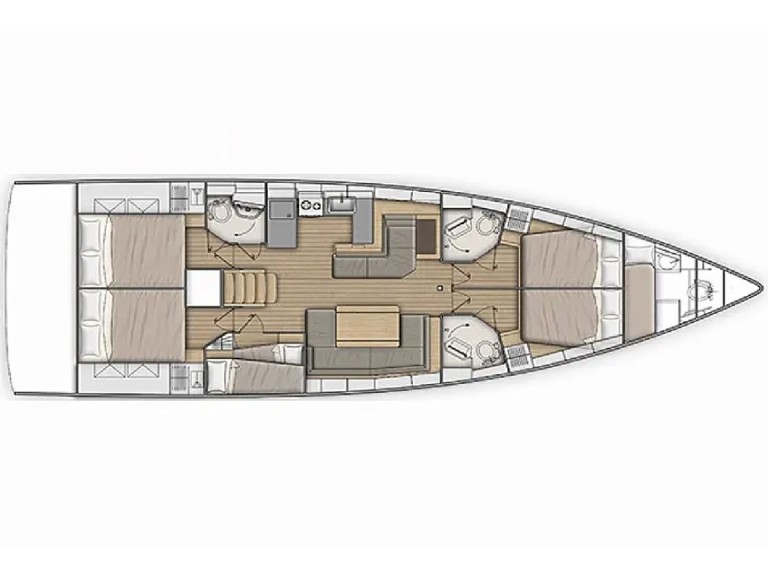 Charter a Bénéteau Oceanis 51.1 in Rhodes (City) on Samboat