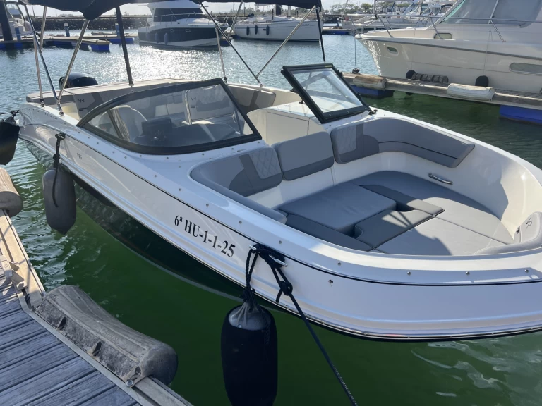 Charter a Bayliner VR6 OB in Ayamonte on Samboat