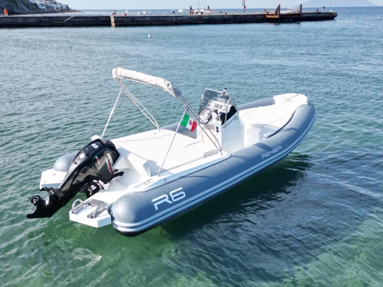 Hire RIB with or without skipper Renier Panarea