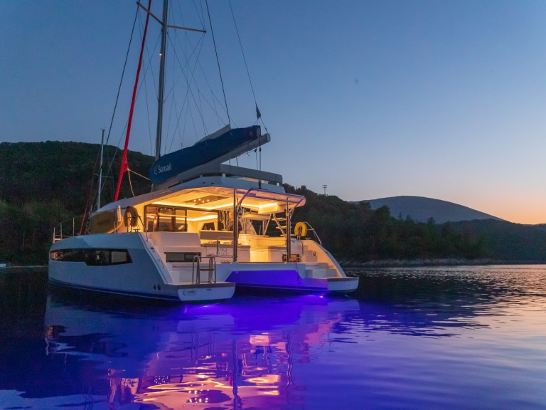 Leopard Leopard 45 charter bareboat or skippered in  Rodney Bay