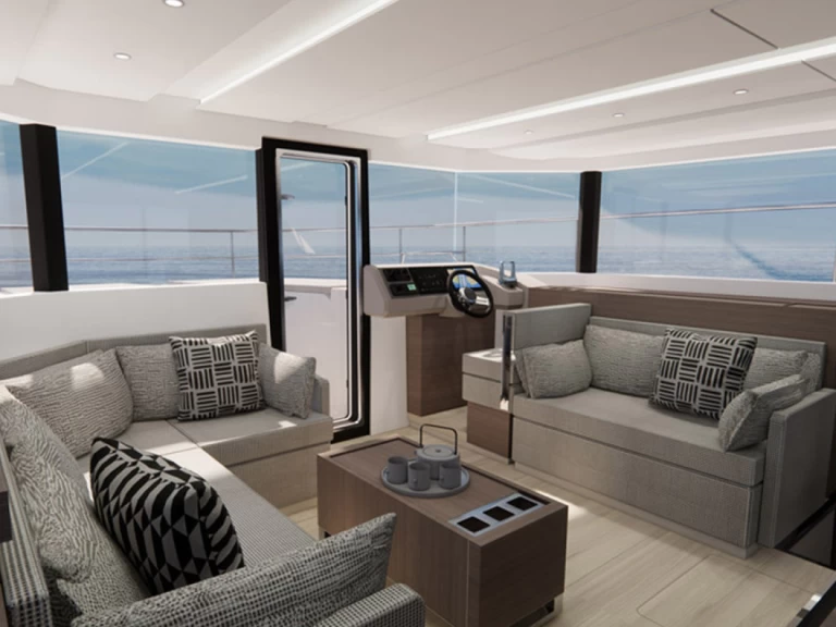 Leopard Leopard 46 Powercat charter bareboat or skippered in  Marigot