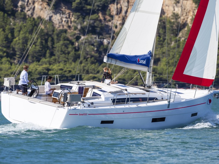 Dufour Sunsail 53.5 charter bareboat or skippered in  Marina (City)