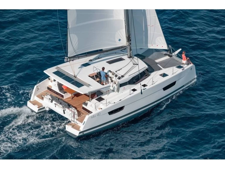 Fountaine Pajot Isla 40 charter bareboat or skippered in  Skiathos