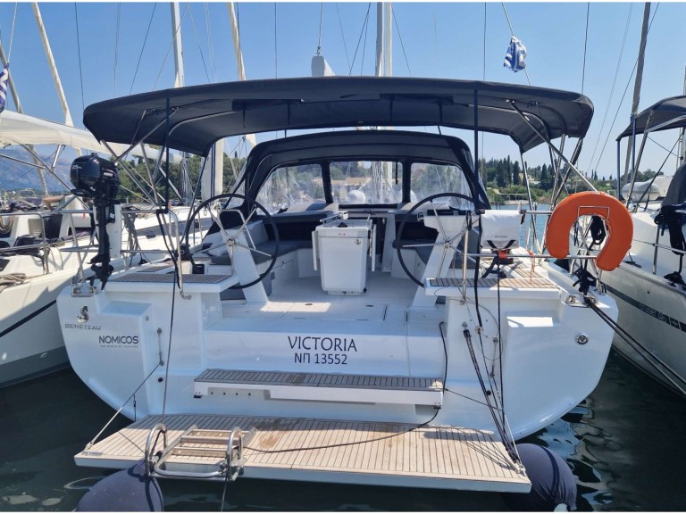 Bénéteau Oceanis 46.1 charter bareboat or skippered in  Gouvia