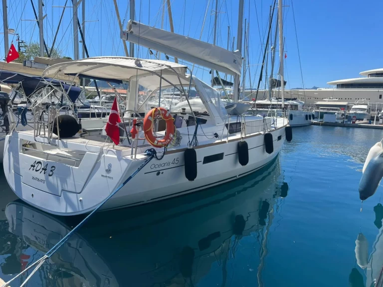 Bénéteau Oceanis 45 charter bareboat or skippered in  Marmaris (district)