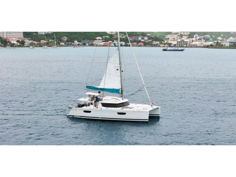 Fountaine Pajot Saba 50 charter bareboat or skippered in  Road Town