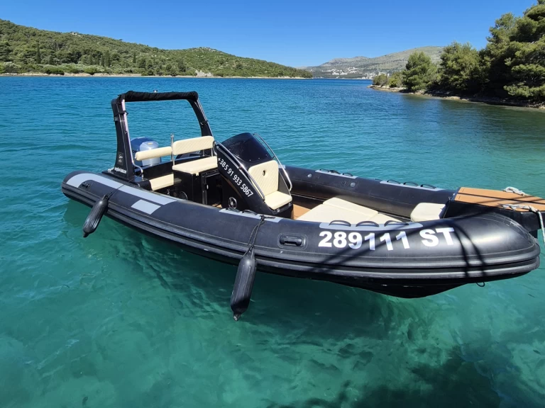 Inception 680 charter bareboat or skippered in  Trogir
