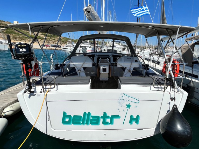 Hanse Hanse 458 charter bareboat or skippered in  Lávrio