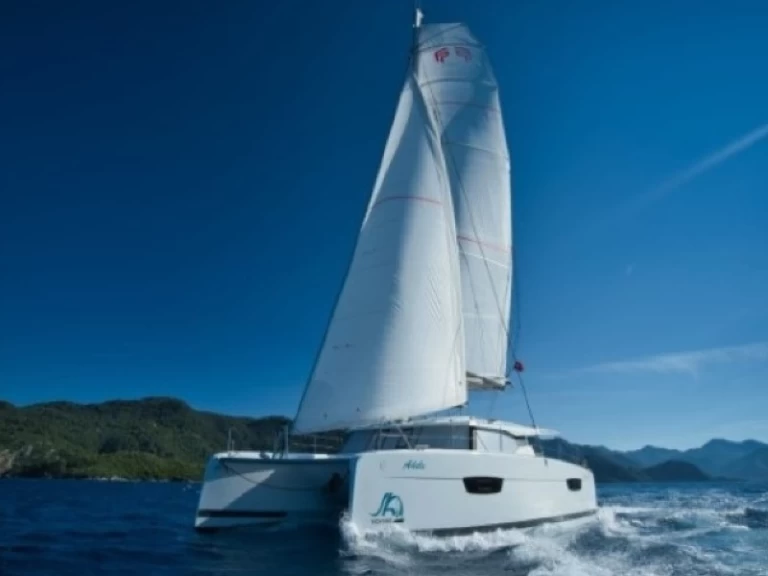 Fountaine Pajot Astrea 42 charter bareboat or skippered in  Marmaris