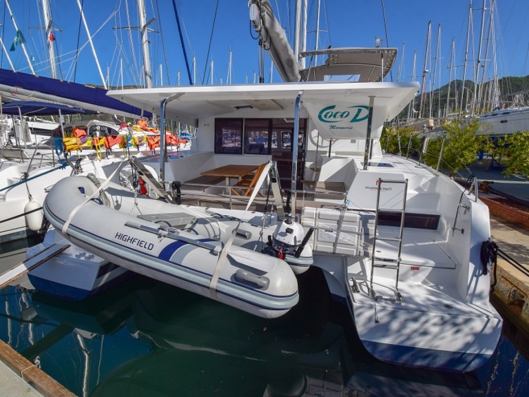 Fountaine Pajot Lucia 40 charter bareboat or skippered in  Marmaris