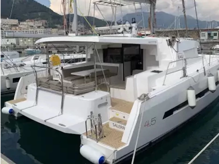 Hire a Bali Catamarans Bali 4.5 Fly Salerno