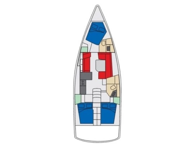 Yacht hire Salerno cheap Oceanis 41.1