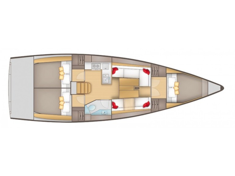 Salona Salona 380 charter bareboat or skippered in  Yerseke