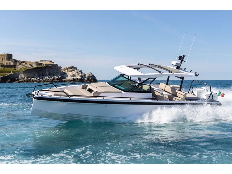 Axopar Axopar 37 XC charter bareboat or skippered in  Paros (Island)