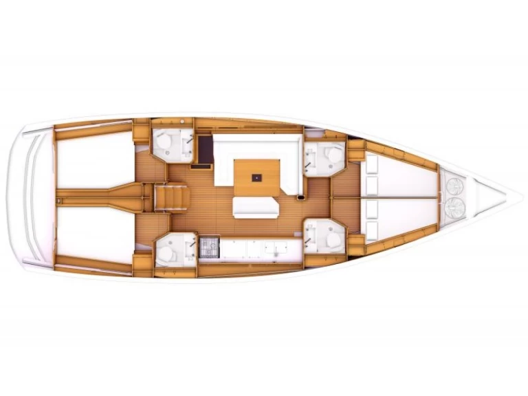 Hire Sailboat Jeanneau with a boat licence