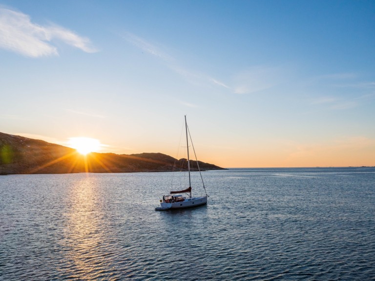 Yacht hire Eidkjosen cheap Hanse 458