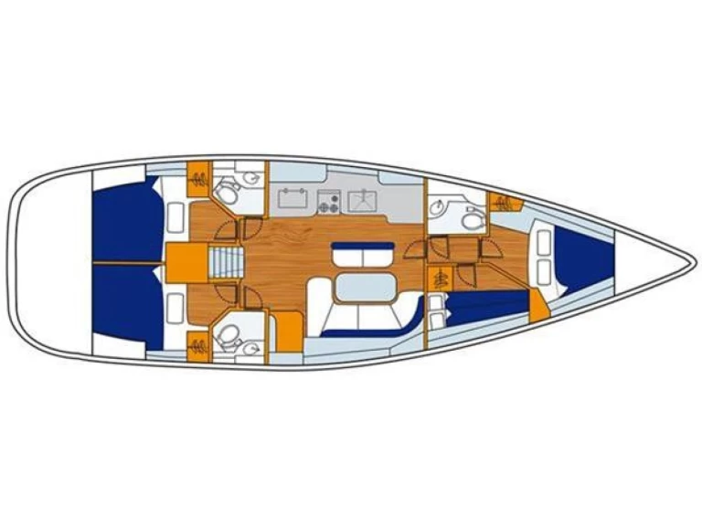 Sailboat hire in Talamona - Bénéteau Beneteau 473