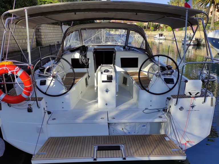 Jeanneau Sun Odyssey 410 charter bareboat or skippered in  Furnari