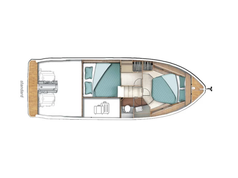 Yacht charter Biograd na Moru - Sealine Sealine C335 on SamBoat