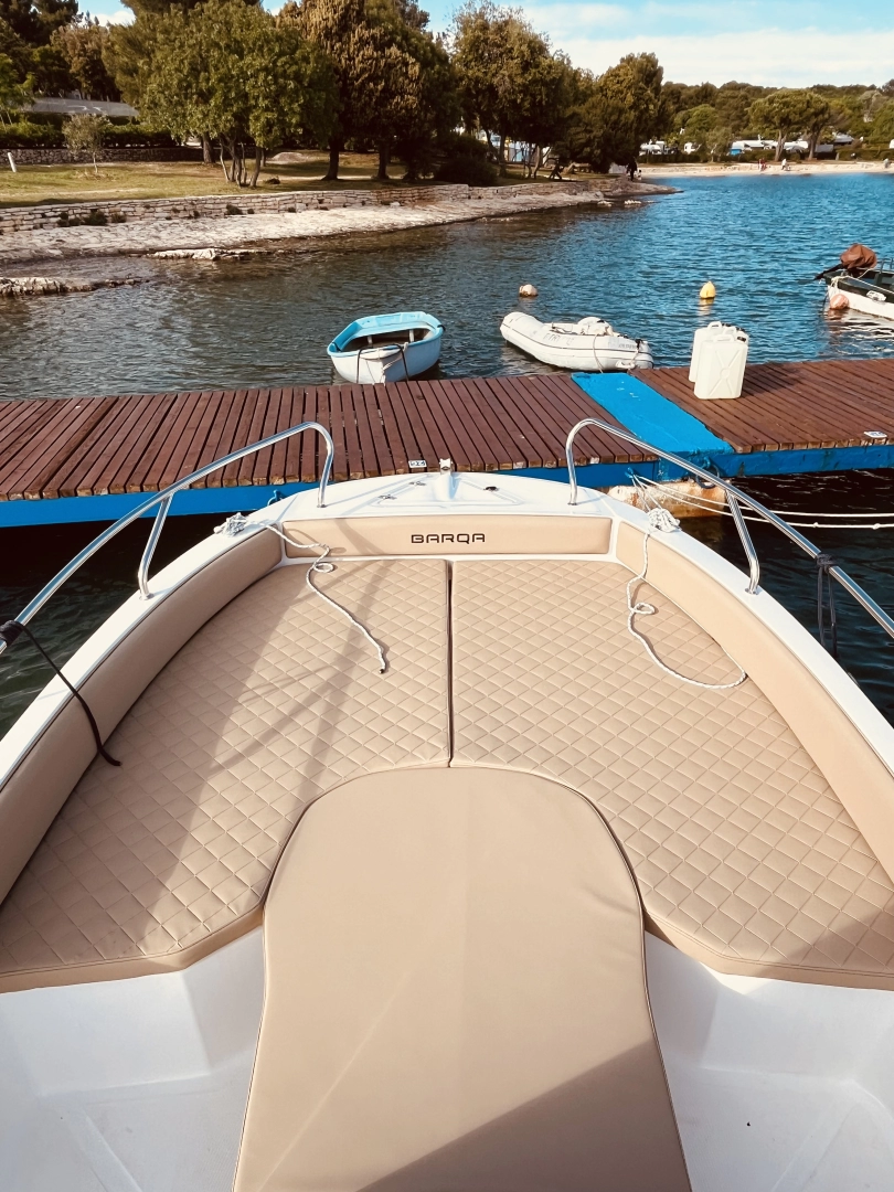 Barqa Barqa Q20 charter bareboat or skippered in  Rovinj