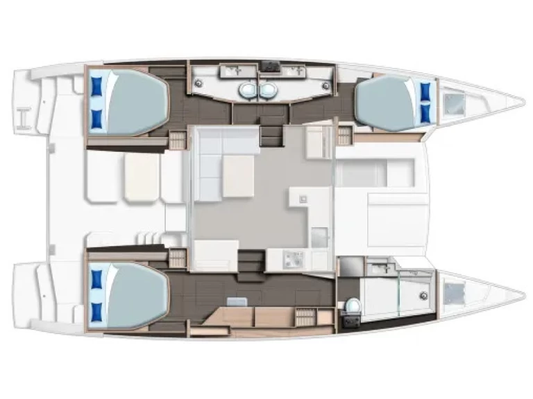 Leopard Leopard 42 charter bareboat or skippered in  Nassau