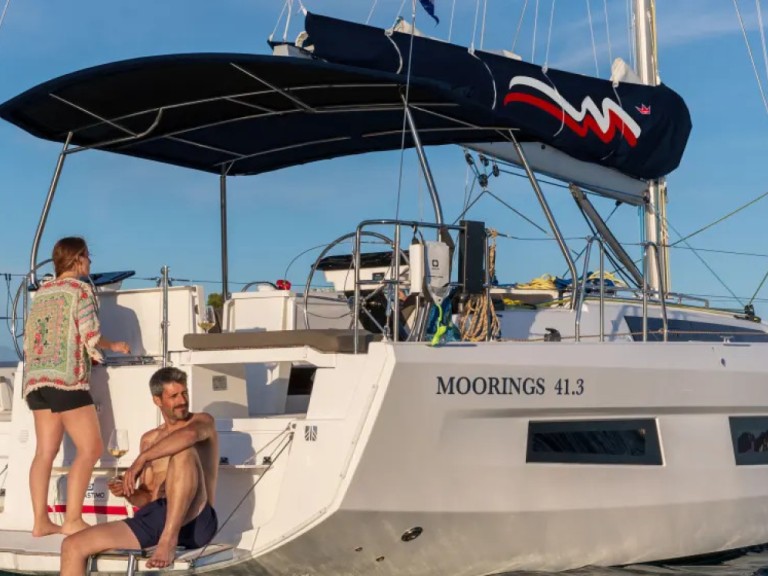 Dufour Moorings 41.3 charter bareboat or skippered in  Gouvia