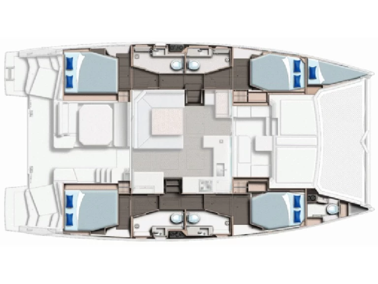 Charter a Leopard Leopard 45 in Antigua on Samboat
