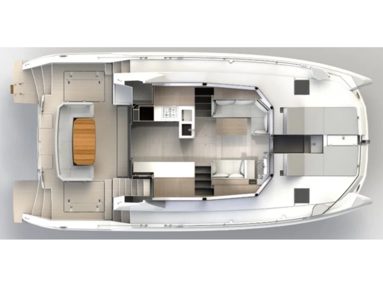 Leopard Leopard 46 Powercat charter bareboat or skippered in  Marigot
