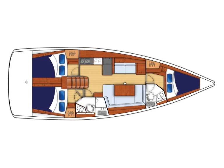 Charter a  Moorings 42.3 in Marigot on Samboat
