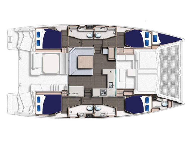 Catamaran to hire Marina (City) at the best price