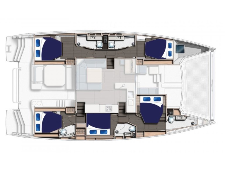 Yacht charter Eden Island - Leopard Leopard 50 on SamBoat