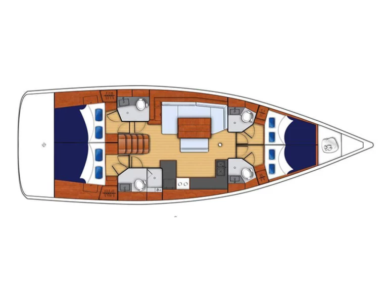 Yacht charter Furnari - Bénéteau Oceanis 48 on SamBoat