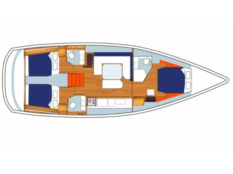 Hire Sailboat with or without skipper Jeanneau Dubrovnik