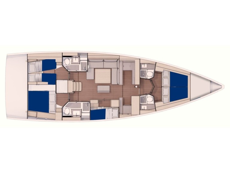 Hire a Dufour Sunsail 53.5 Marina (City)