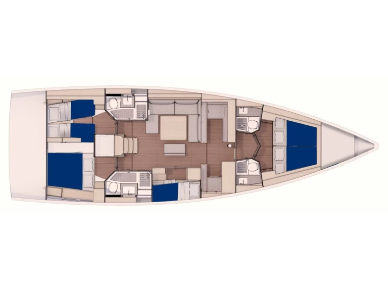 Hire a Dufour Sunsail 53.5 Marina (City)