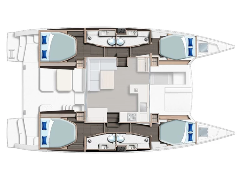 Yacht charter Marina (City) -  Sunsail 424/4/4 on SamBoat