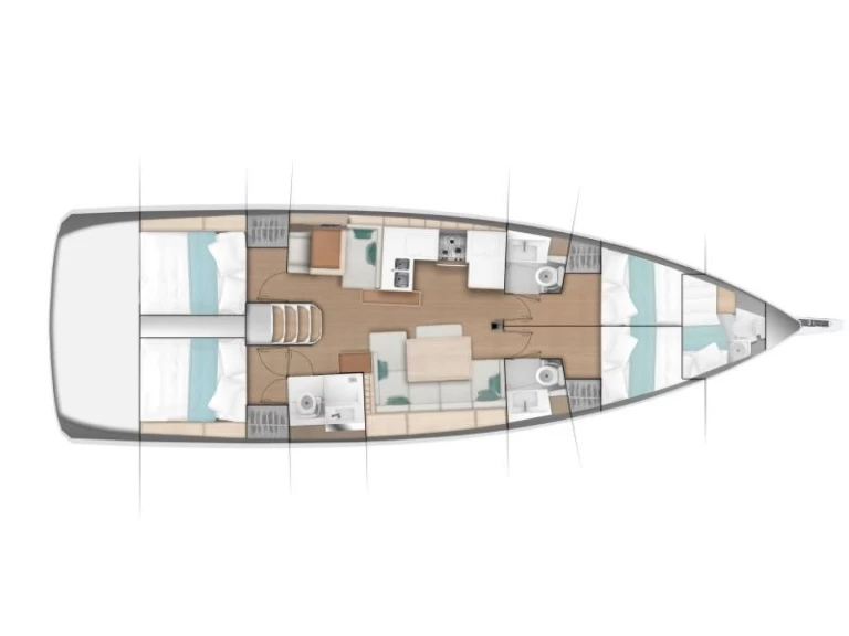 Hire a Jeanneau Sun Odyssey 490 Furnari