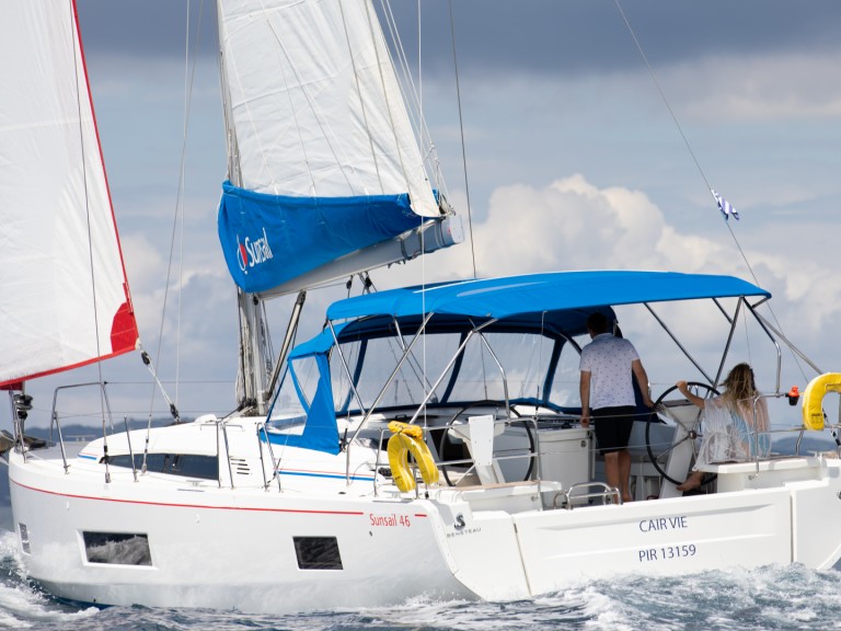 Hire Sailboat Bénéteau with a boat licence