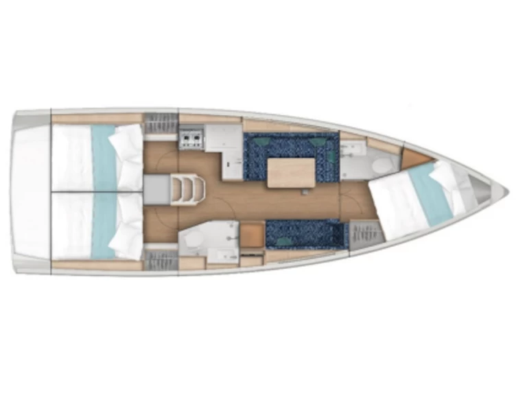 Yacht hire Lefkáda cheap Sun Odyssey 389
