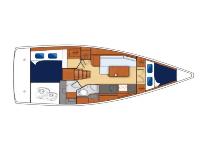 Sailboat hire in Furnari - Bénéteau Oceanis 35