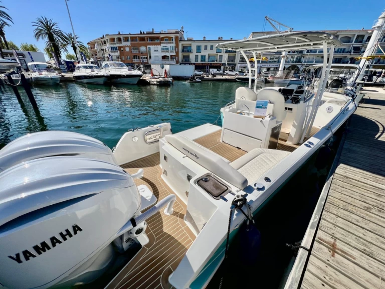 White Shark 280 Luxe charter bareboat or skippered in  Empuriabrava