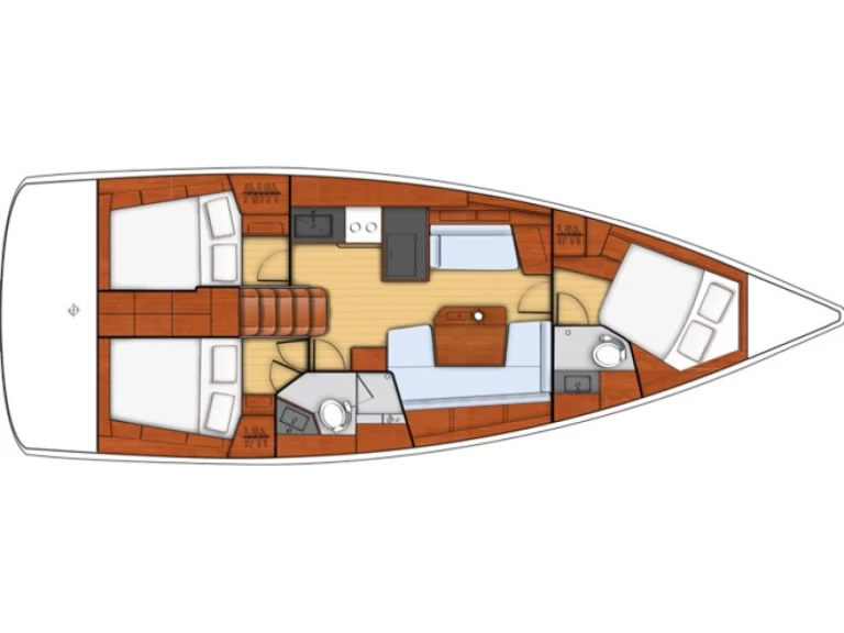 Yacht charter Lefkáda - Bénéteau Oceanis 41.1 on SamBoat