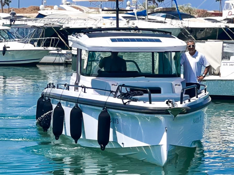 Yacht hire Anavyssos cheap Axopar 37 XC Cross Cabin (1 cabin)