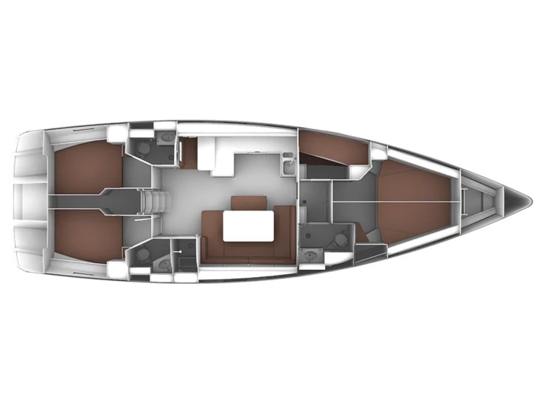 Sailboat hire in Lávrio - Bavaria Cruiser 51