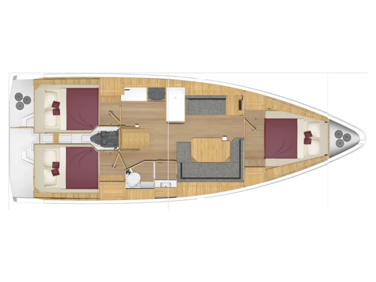 Hire Sailboat Bavaria with a boat licence