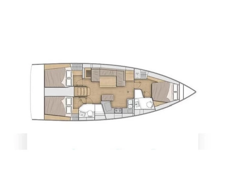Sailboat hire in Lávrio - Bénéteau Oceanis 40.1
